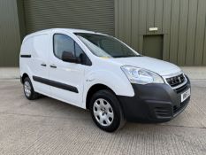 Peugeot Partner Electric Van, recently released from a Regional UK Police Force.