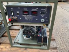 UNISSUED YANMAR DIESEL ELECTRIC START DC GENERATOR/ POWER SUPPLY