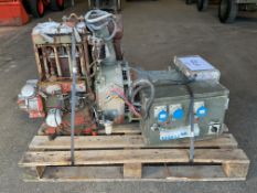 Lister 2cyl Diesel 6 KVA Single Phase 240V Generator, from MOD