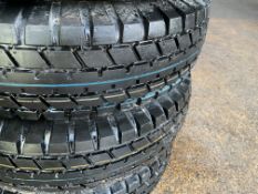 3x New Unissued 6.00-9 Deestone Trailer Tyres, from MOD