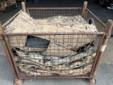 1x Stillage of Land Rover Barracuda Camouflage Kits, from MOD