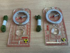 2x New Unissued Silva Compass Navigation 4 Military Issue, in Original Packing