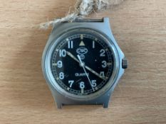 CWC W10 British Army Service Watch, Nato Marks, Date 1998, Sn° 4402