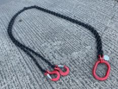 New Unissued 4m 2 Leg Lifting Chains c/w Certificate in Original Packing Case (Included), from MOD
