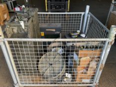 1x Stillage of Electronics and Radio Equipment inc Power Supplies etc, from MOD