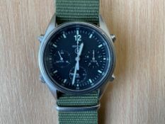 Seiko Gen 1 Pilots Chrono RAF Harrier Force Issue , Sn° 3279, Date 1986, from MOD