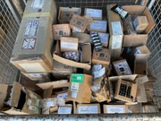 1x Large Stillage of Batteries, Bulbs etc, from MOD