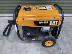 New UNISSUED Caterpillar RP4400 Industrial Generator 4400 Watts 5.5 KVA 230/110 V from Govt Dept.