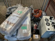 1x Stillage of Electronic Equipment, Cables etc, from MOD