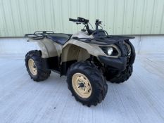 Yamaha Grizzly 450 4x4 ATV Quad Bike Recently released from U.K. MOD 437 hrs only
