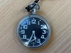 Rare Waltham Ibs Nine Jewel Non Lum Royal Navy Watch, Issued to Nuclear Submarines, Nice Condition
