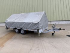 Lynton Trailer 2 axle 3.5 ton trailer c/w mast