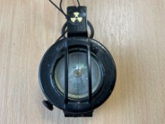 Very Rare T.G & Co London Brass Prismatic Compass, Dated 1943 from MOD