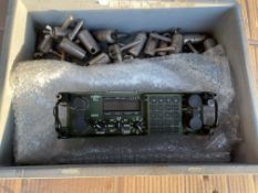 15x New Unissued Clansman Antenna Fittings & Transmitter Receiver Front Panel