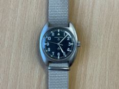 Rare Hamilton Wind Up British Army W10 Service Watch, Date 1975, from MOD