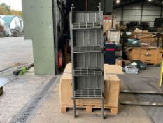 Unissued Aluminium Adjustable Vehicle Access Steps, from MOD