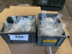 2x Unissued Crates of Nuts / Bolts and Fixings etc