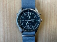 Seiko Gen 2 Pilots Chrono RAF Tornado Force Issue , Sn° 469, Date 1996, from MOD