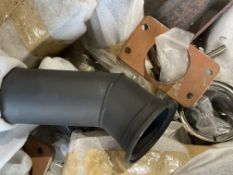 1x Large Stillage of New Unissued FV 432 Exhaust Kits inc Gaskets, Clamps etc (Quantity Uncounted)