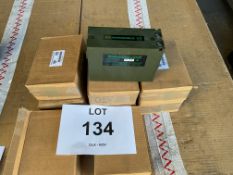 8x New Unissued Clansman 24V 5A-H Rechargeable Batteries, from MOD