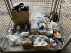 1x Stillage of New Unissued Vehicle Spares inc Brake, Levers, Filters etc