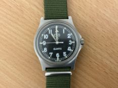 CWC W10 British Army Service Watch, Sn° 881, Waterproof to 5ATM, Date 2004, from MOD