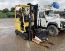 Hyster E2.00 XMS Electric Forklift 3.33m Lift Height with Side Shift, Charger etc, Very Low Hours!