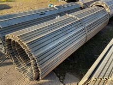 1x Roll of British Army Faun Aluminium Trackway Matting, Used for Temporary Roadways etc