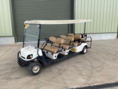 EZGO Cushman Rare and Desirable 8 Seat Petrol Electric Start Leisure Shuttle, Very Low Hours!