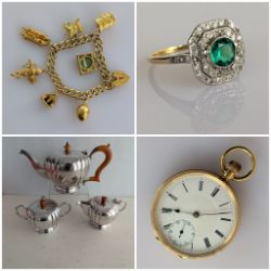 Silver, Jewellery, Watches & Collectibles