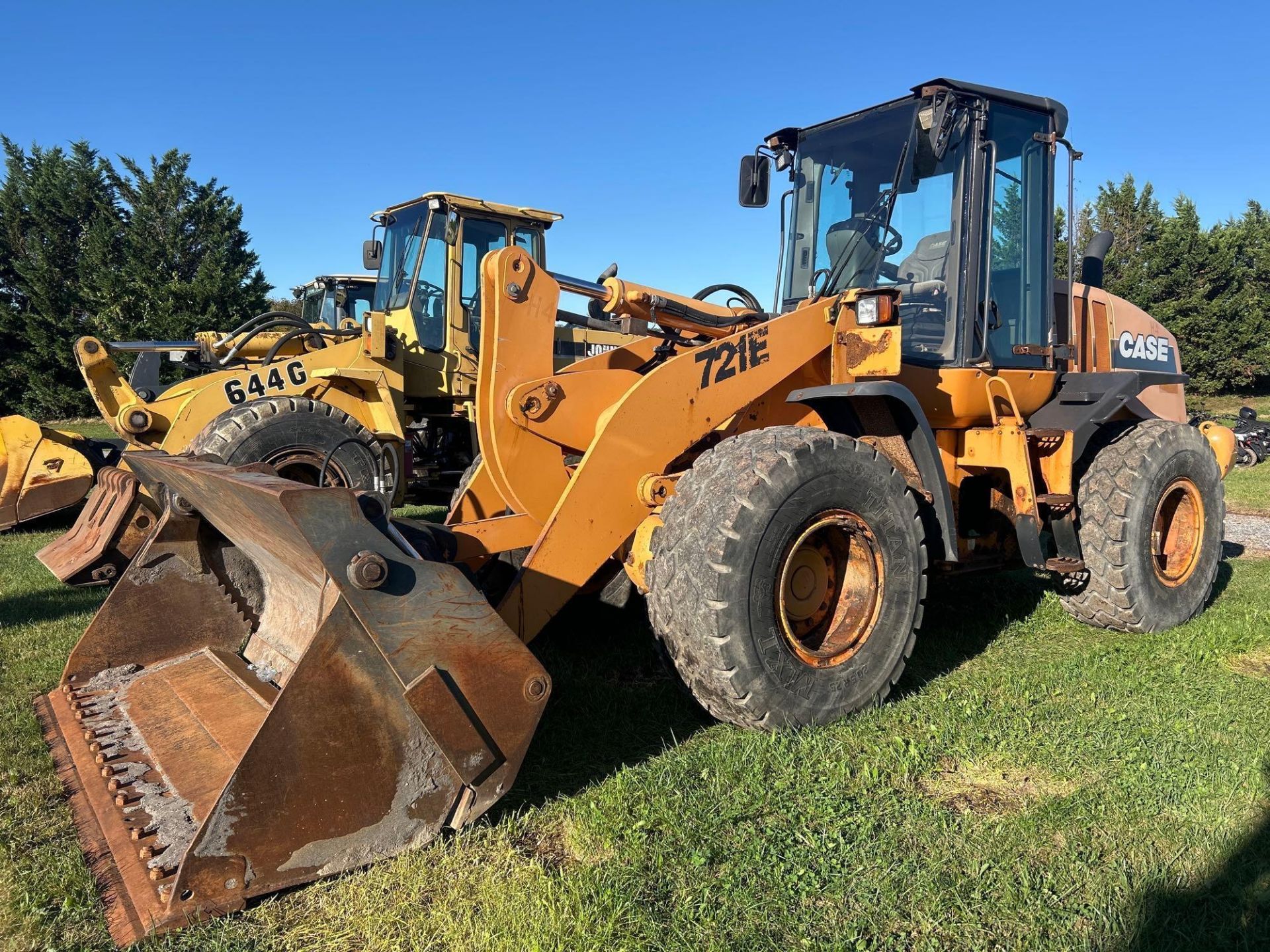 2008 CASE 721E Wheel Loader