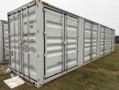 40' High Cube Four Multi Doors Container