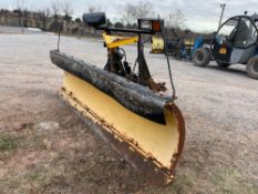 8 Fisher Snow Plow With Minute Mount