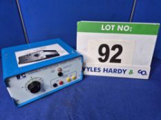 A SCIENTIFIC AND CHEMICALS Variable Low Voltage Power Supply