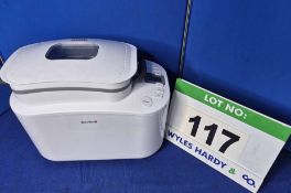 A BREVILLE Twin Paddle Bread Maker
