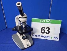 A BREUKHAVEN BMS ST4800 Compound Scientific and Chemical Microscope, 4.0X to 1000 Magnification