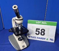 A BREUKHAVEN BMS ST4800 Compound Scientific and Chemical Microscope, 4.0X to 1000 Magnification