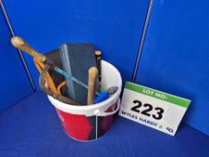 A Bucket of Hand Tools (As Photographed)