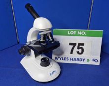 A KERN OPTIC OBE 101 Digital Compound Microscope 4X Magnification