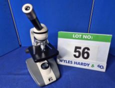 A BREUKHAVEN BMS ST4800 Compound Scientific and Chemical Microscope, 4.0X to 1000 Magnification