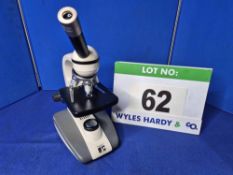 A BREUKHAVEN BMS ST4800 Compound Scientific and Chemical Microscope, 4.0X to 1000 Magnification