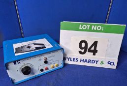 A SCIENTIFIC AND CHEMICALS Variable Low Voltage Power Supply