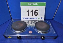 A KITCHEN PERFECTED Double Hot Plate Benchtop Warmer (240V)