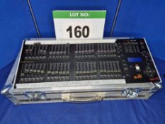 A JESTER Zero 88 DMX Lighting Desk with Bespoke Flight Case