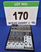 A BERINGER XENYX 802 Mini Pre-Amp Mixer