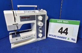 A BERNINA 1008 Classic Electric Sewing Machine with Treadle Operation