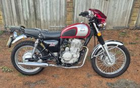 A 2017 MASH 500 XY400 397cc Twin Retro Motorcycle, Registration No.WA67 ZKP,