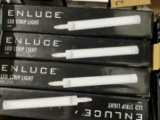20 x ENLUCE EL-1007G LED Strip Lights 332mm Length Surface Mounted Switched White Finish Also 5 x