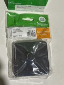 30 x SCHNEIDER GGBL6011CPCS 1 Gang 1 Way Rotary 250W Dimmer Switches Polished Chrome LISSE