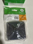 30 x SCHNEIDER GGBL6011CPCS 1 Gang 1 Way Rotary 250W Dimmer Switches Polished Chrome LISSE